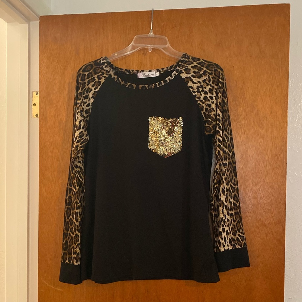Leopard Long Sleeve Shirt